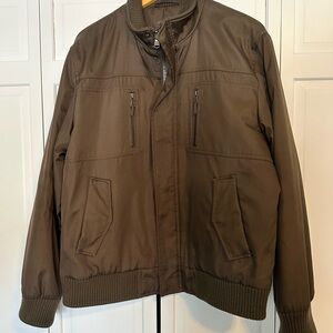 Calvin Klein Men's Brown Bomber Jacket